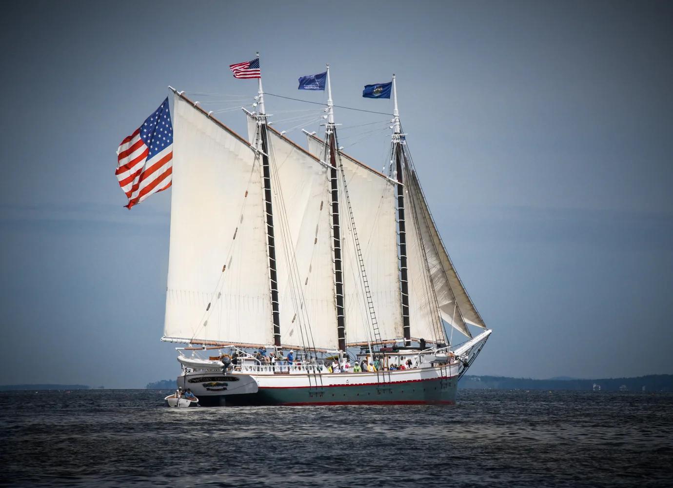 Windjammers at Rockland, Maine