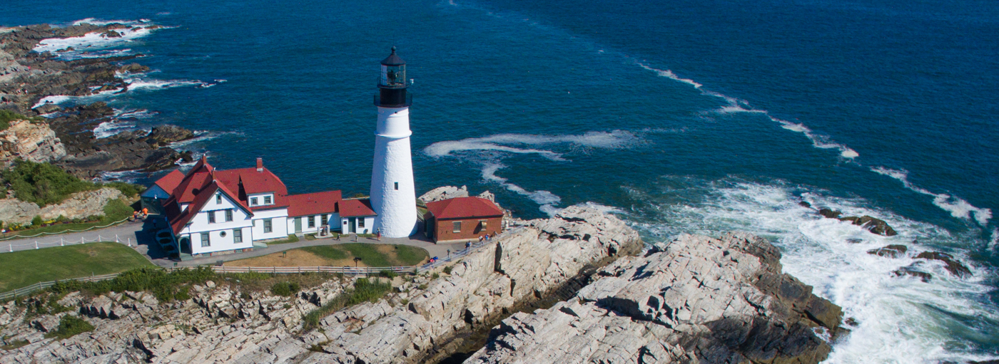Portland Head Light Fly-Over