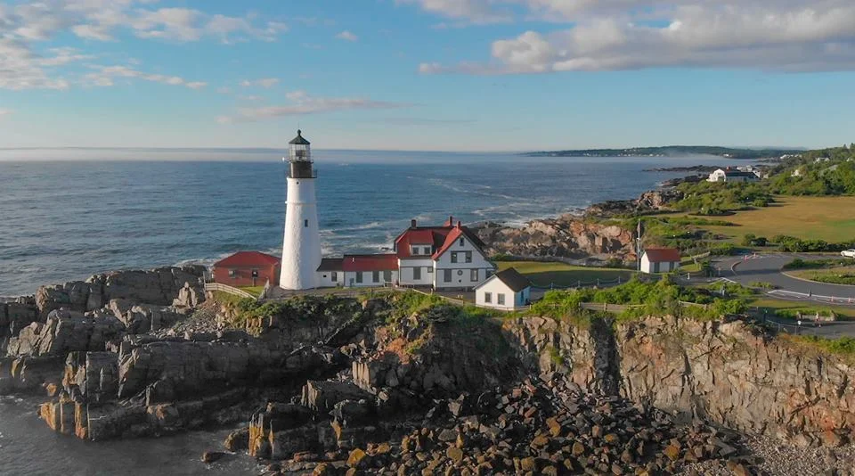 Portland Head Light - Early Morning Sun