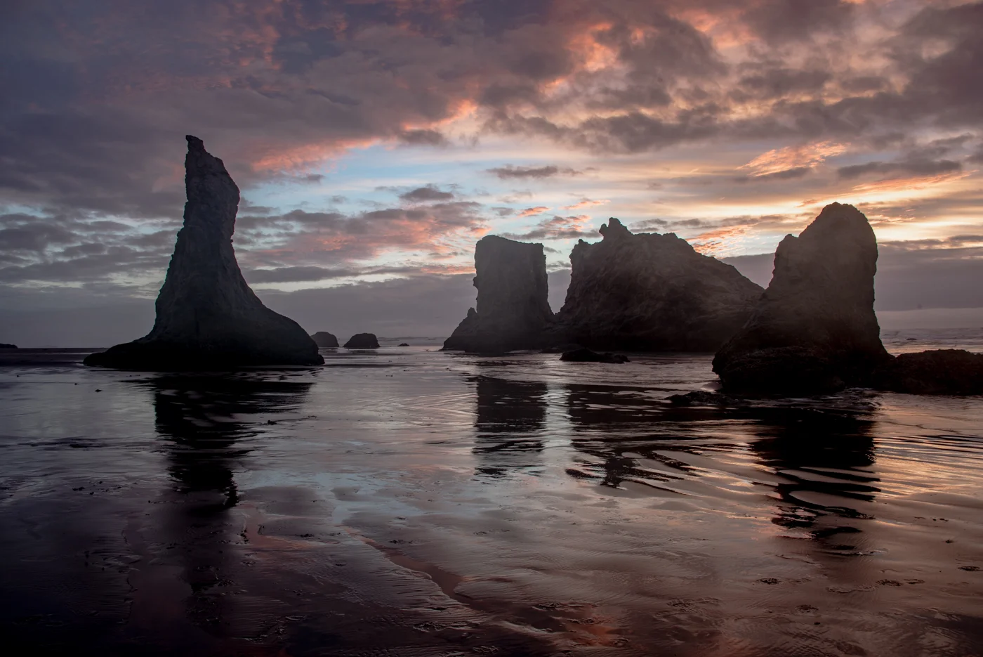 Evening Glow at Low Tide
