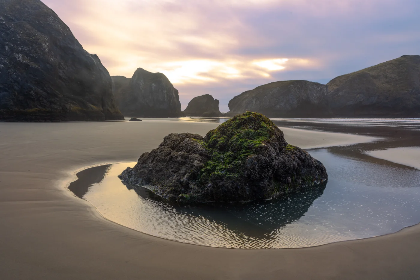 Tidal Pool on Bandon Beach