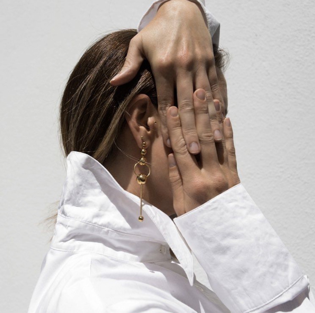 Sarina Suriano, Orbita Earrings - image via Oracle Fox