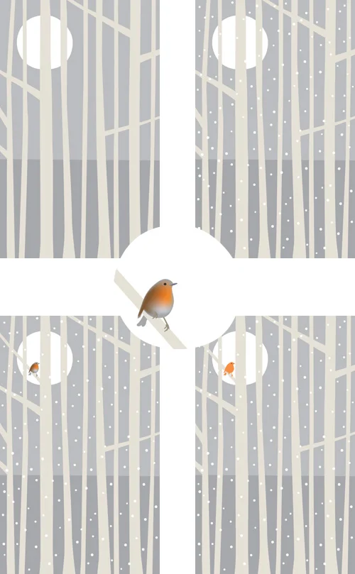 Creative process of the Red Bird