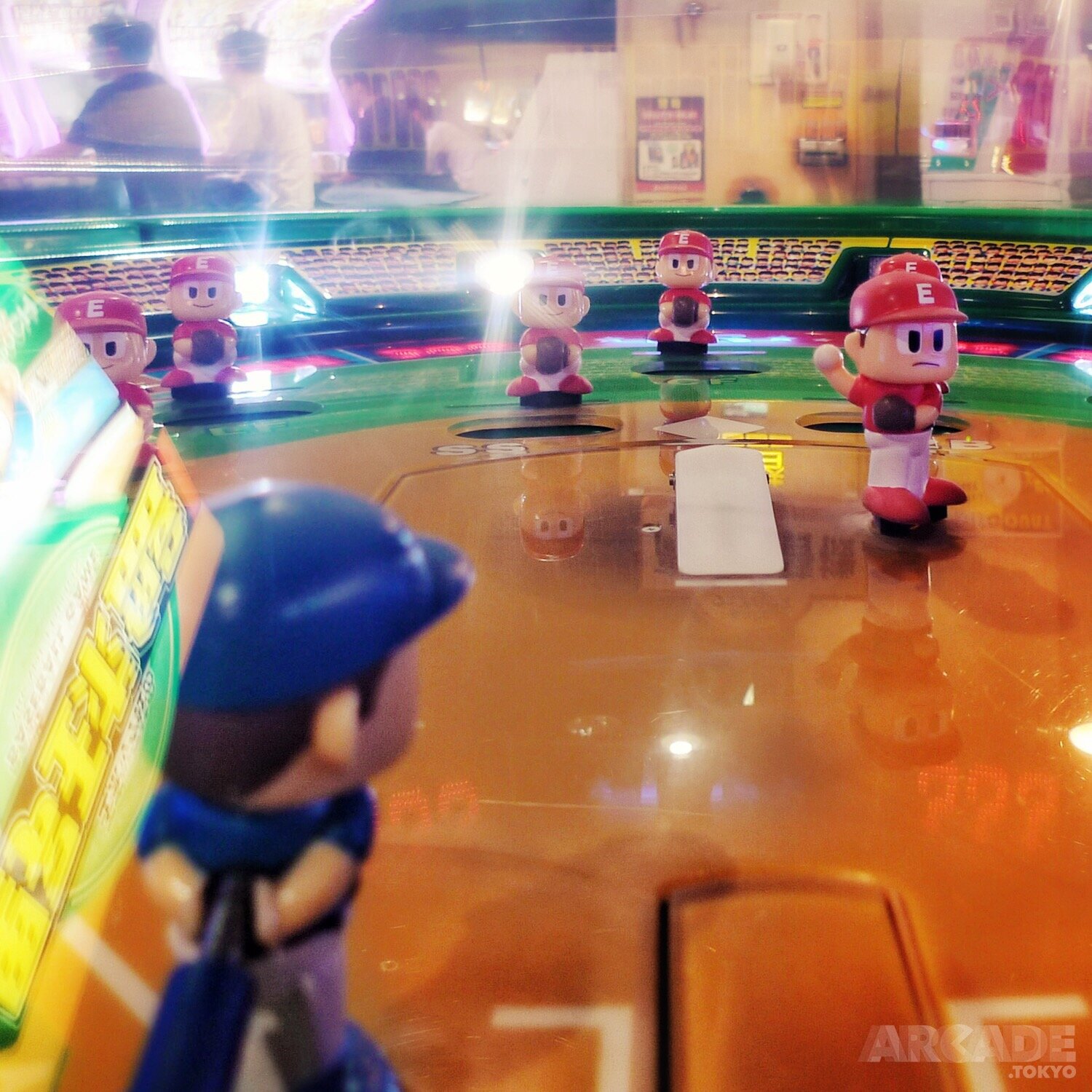 Warehouse Games Plastic Baseball Dudes?! Arcade Tokyo