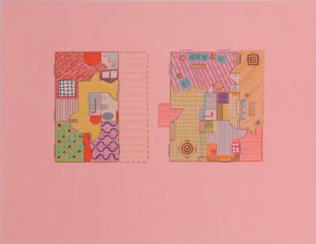 Dream Home Sweet Home (#3281002) 2010 Colored pencil on mylar on canson paper 8.5 x 11 inches Private Collection