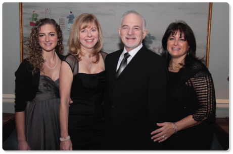 Honoree Jay Tarnow, M.D. and family