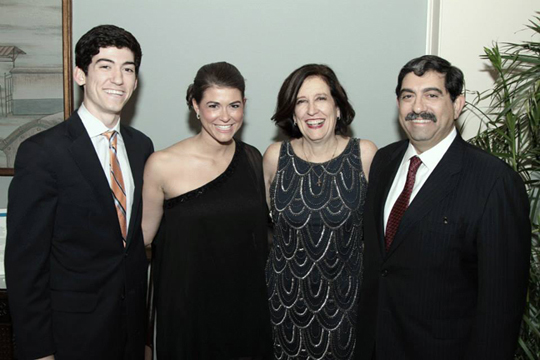Honorees Nicholas, Julia, Gail & Willie Wood