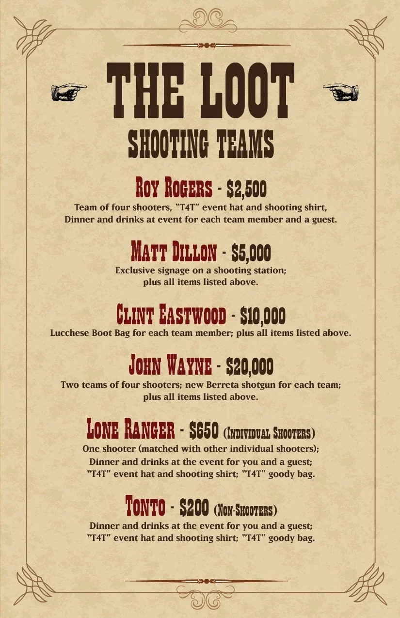 2023 TARGETS FOR TOURETTE — Tourette Association Texas Chapter