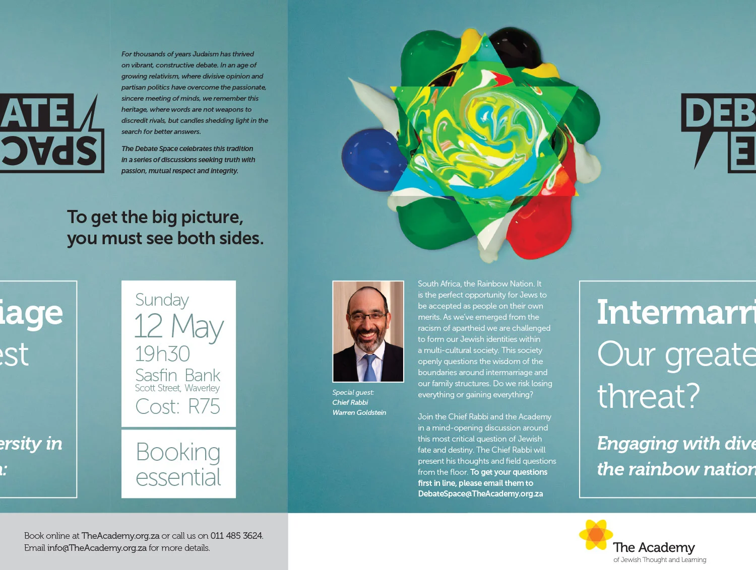 Landscape layout — press advert