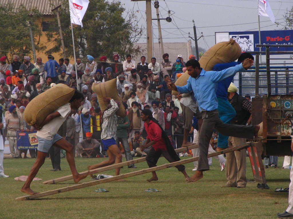 Sack race