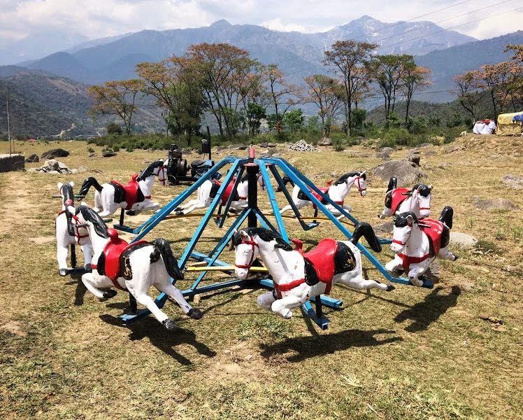 Carousel without riders