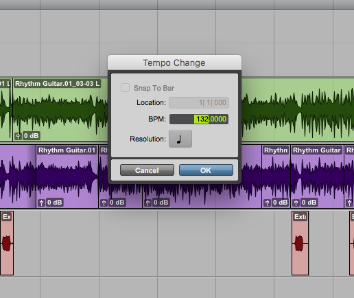 Setting up a click track, one of the most important elements of a tight recording!
