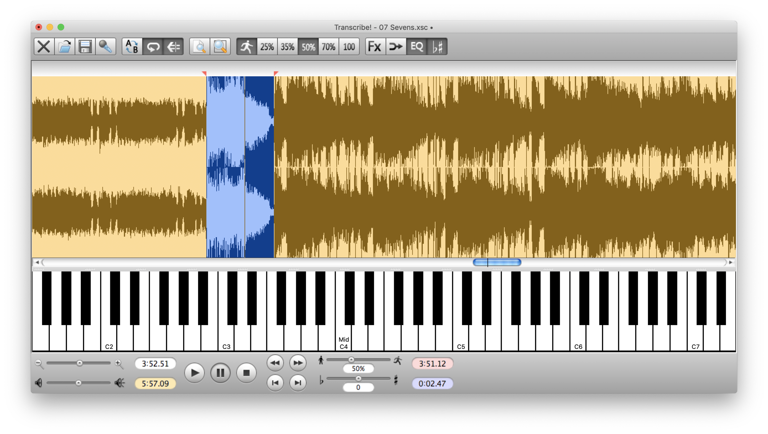 When working on Guthrie Govan, Transcribe is needed. So many notes!