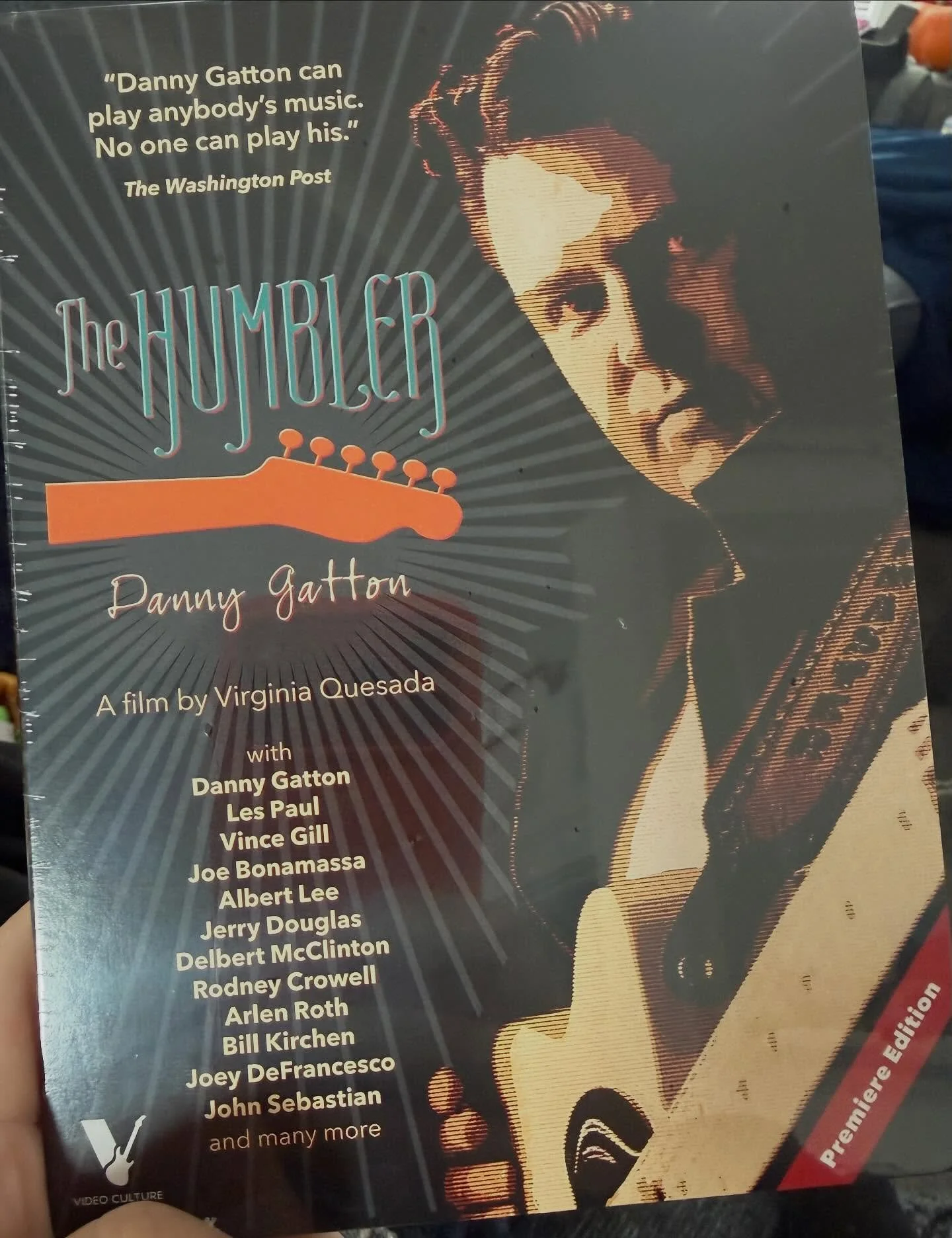 Been waiting almost a decade for this to land in my mailbox. So excited to finally check out @dannygattonhumblermovie!! #dannygatton #telecaster