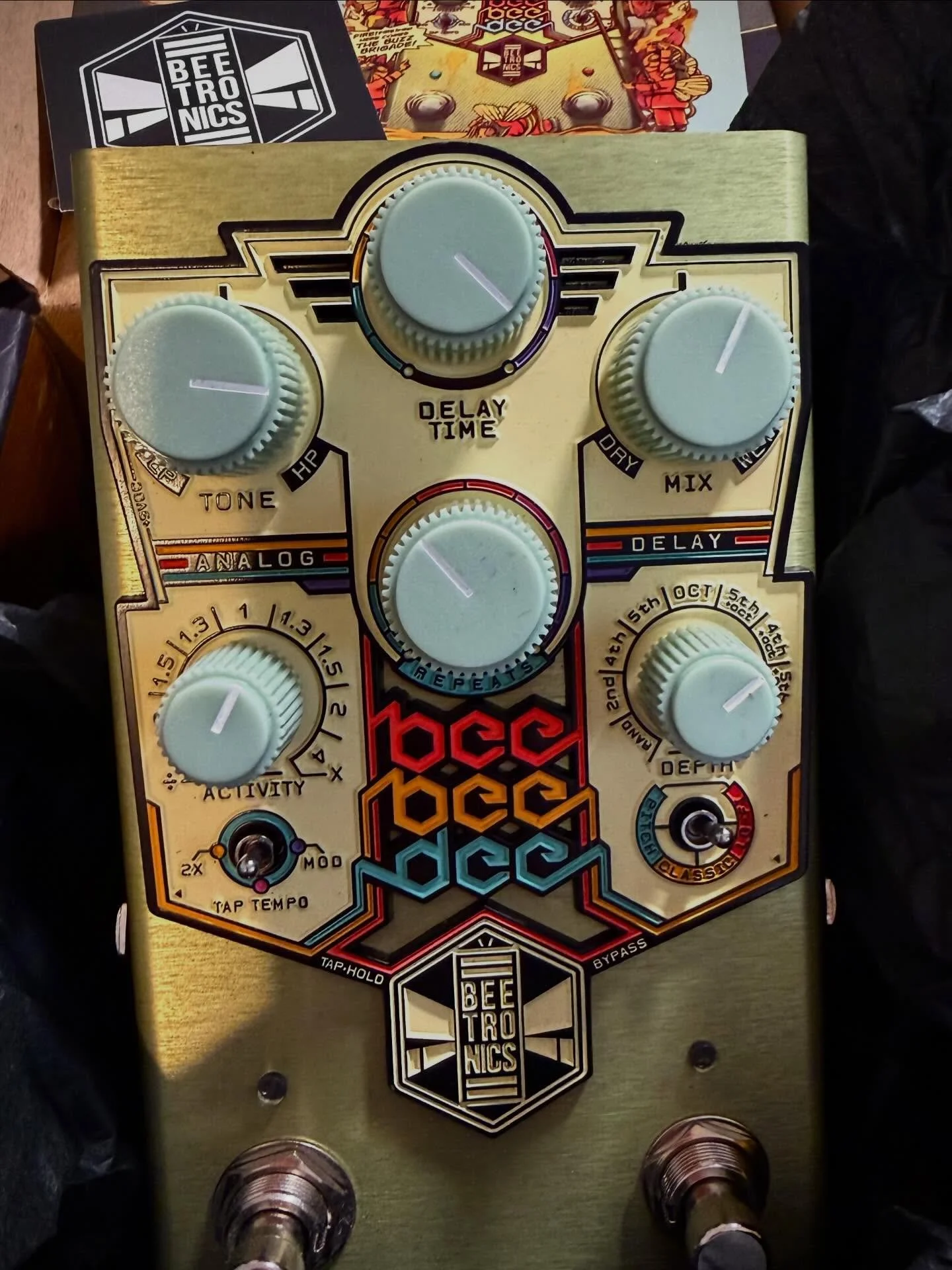 Thank you so much @johnnathancordy and @beetronics! Super excited to try this and make a video about it. This might kickstart a new board! 🎸