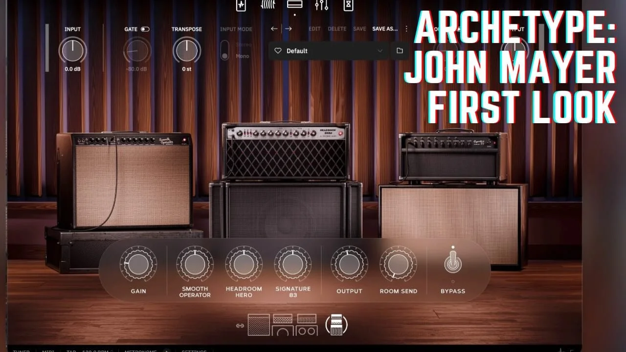 The rumors were true! Check out my first look of the new John Mayer plugin, where I break down every piece of gear inside it. Up now on YouTube!