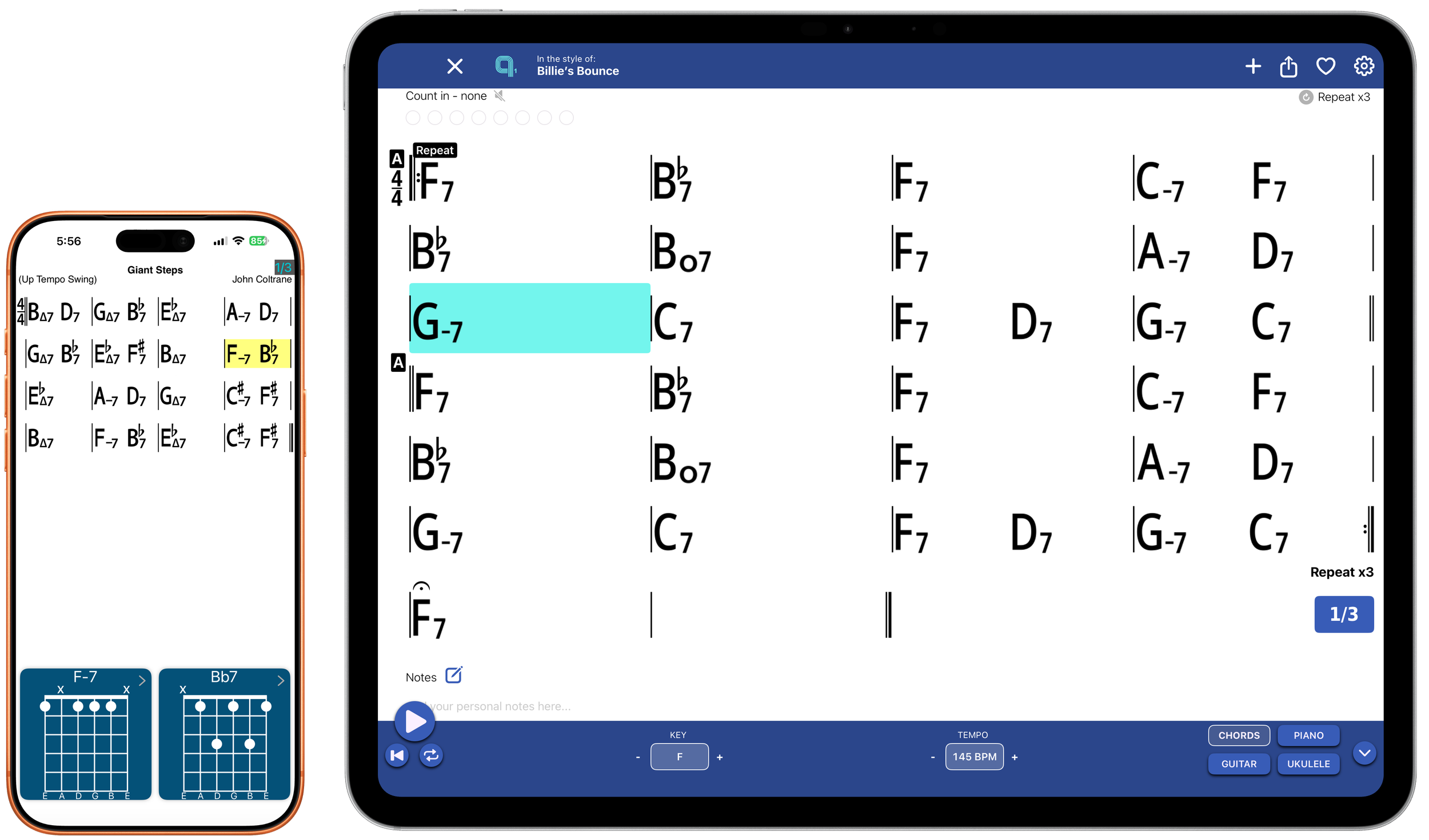 irealpro and quartet