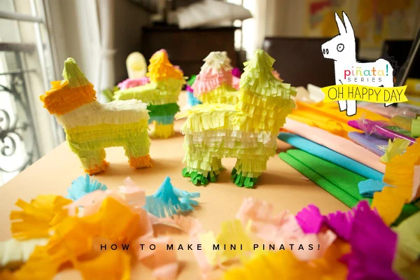 Oh Happy Day Mini Pinatas