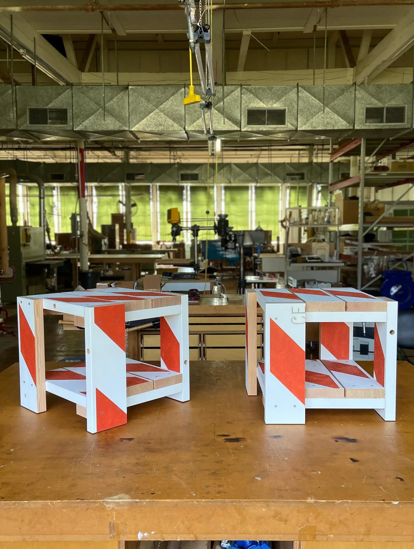 These are sweet. Always a pleasure to build things for @tomsachs but the Con Ed works are especially fun. @tomsachsfurniture