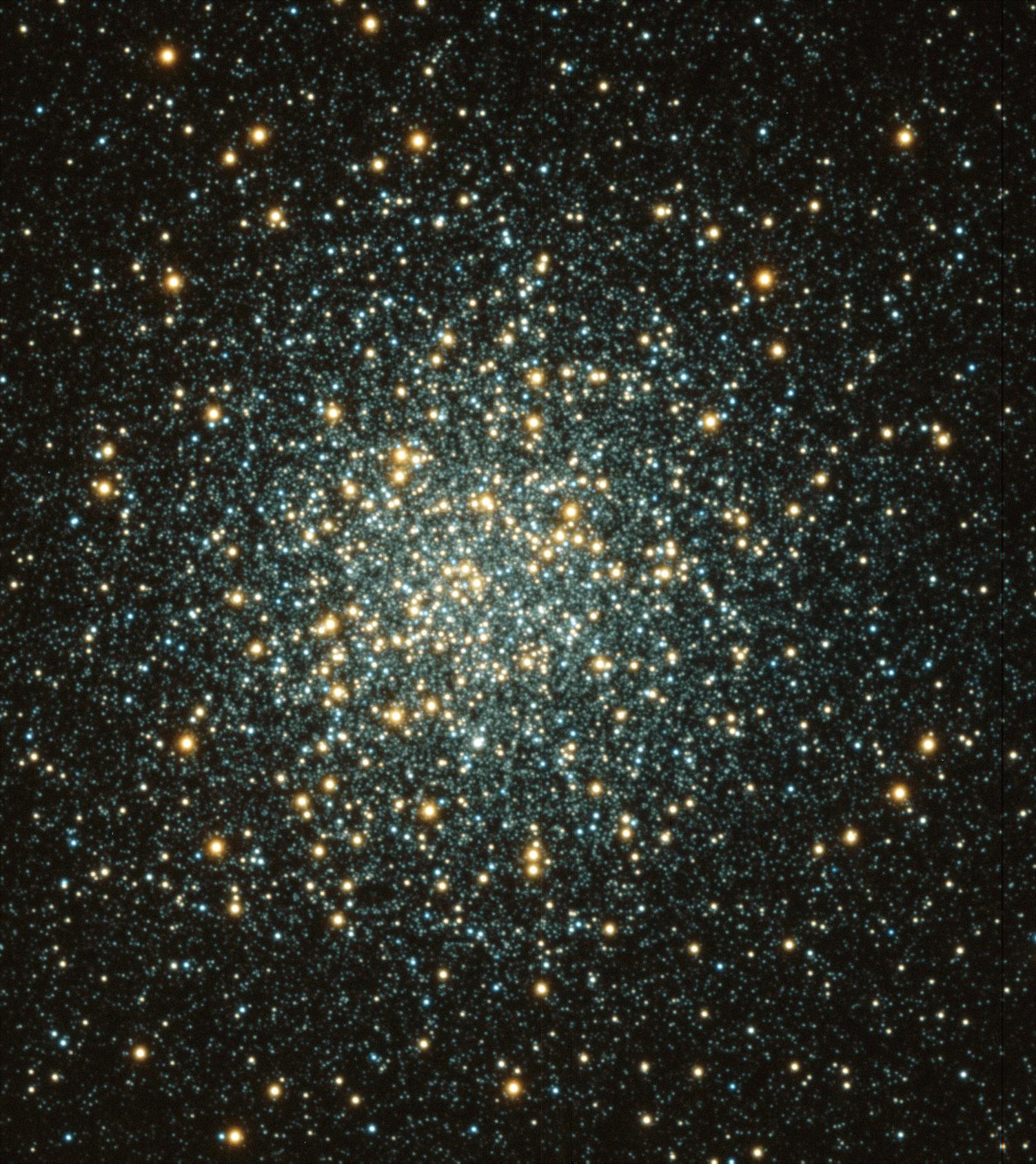 An image created by astronomers studying M3's variable stars. Credit: S.Kafka and K.Honeycutt, Indiana University/WIYN/NOAO/NSF