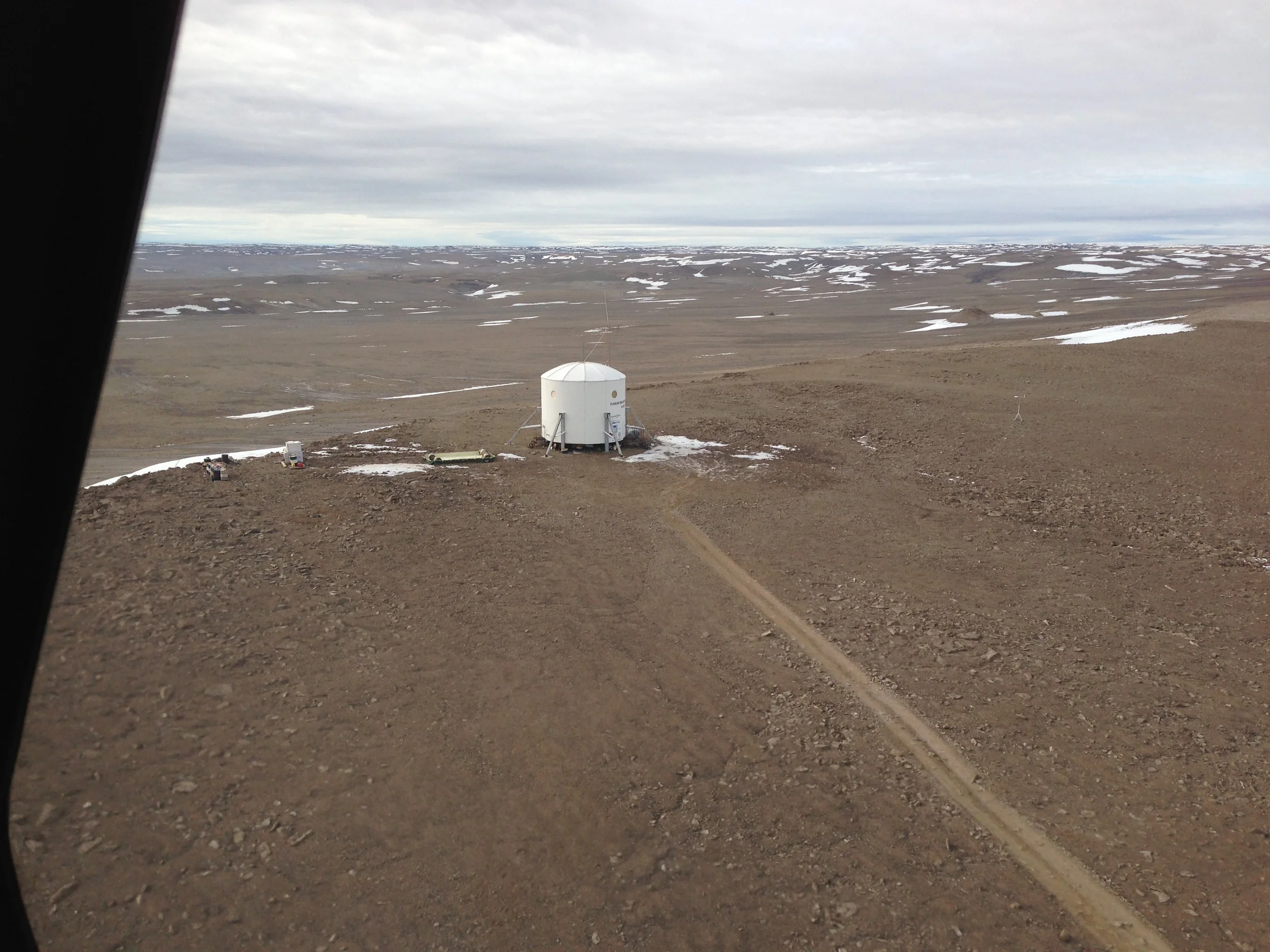 Perched on the rim of an ancient asteroid impact crater, the Flashline Mars Analog Research Station is more than a hundred kilometers from anywhere. Source: Mars Society MA365 Project
