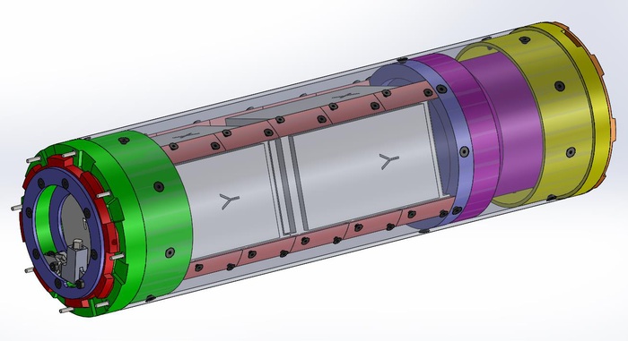 Team Ursa's modular Payload Packaging Unit holds the CubeSat-based student experiments. The modular approach means schools don't have to develop their own rocket just to send research into space. Source: Team Ursa