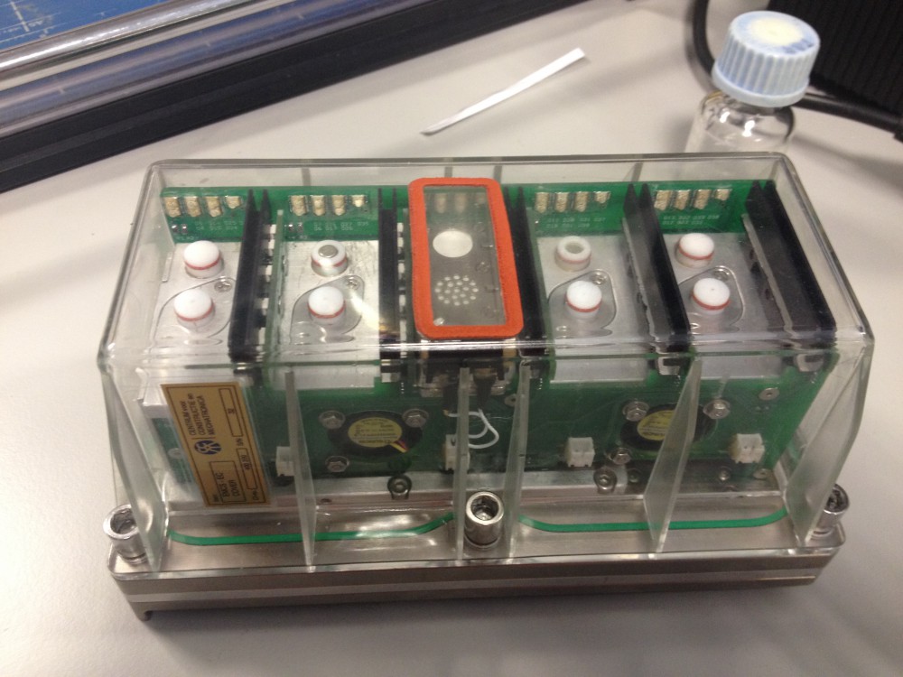 A prototype of the Seed Project's cultivation chamber which may some day grow plants on Mars. Source: Seed Project