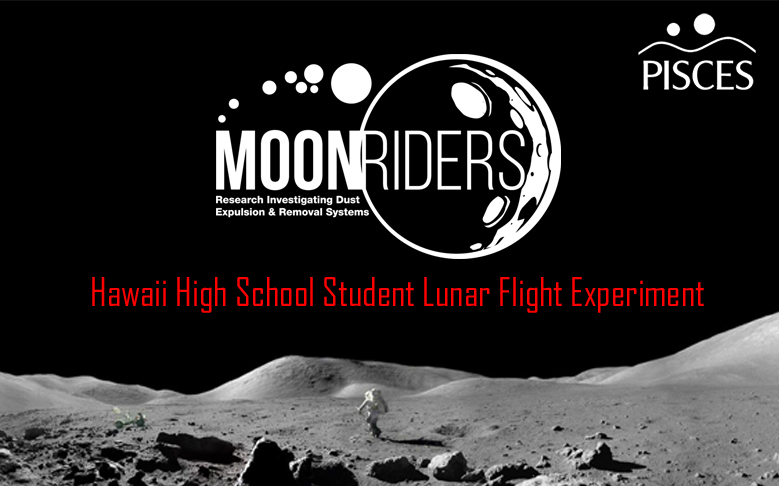 The Moonrider project will send Hawaiian high school students' research to the Moon. Source: Pisces