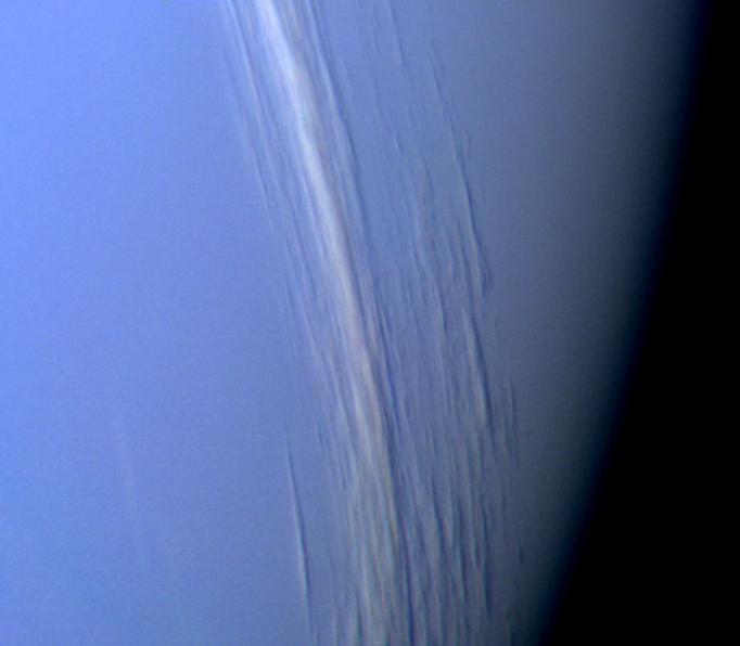OK, amateurs aren't this good. But getting images from the Nasa/JPL Planetary PhotoJournal is so easy I couldn't resist. (But yes, there are high altitude clouds on Neptune). Credit: Nasa/JPL-Caltech