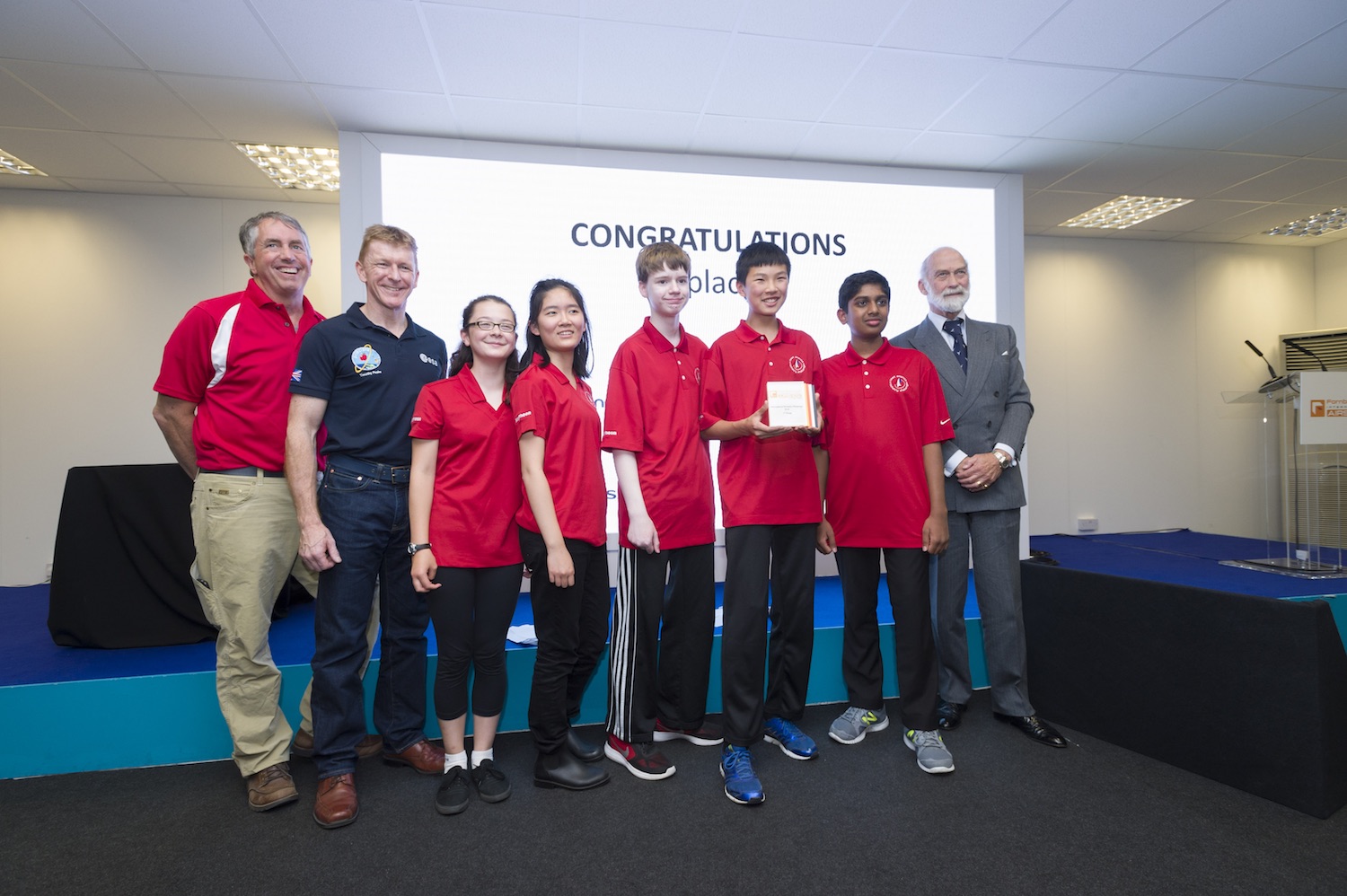The Space Potatoes out-rocketed teams from Great Britain, France, and Japan to win the International Rocketry Challenge. Credit: Team America Rocketry Challenge