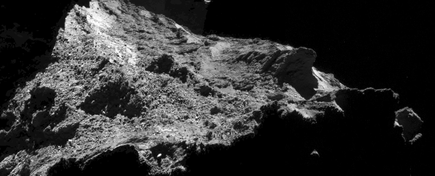 After the European Space Agency received more than 20,000 images of Comet 67P/Churyumov-Gerasimenko from the Rosetta spacecraft, the project team turned to the public for help. Credit: ESA/Rosetta/MPS for OSIRIS Team MPS/UPD/LAM/IAA/SSO/INTA/UPM/DASP/IDA