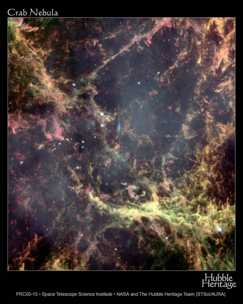Professor Jayanne English used this image to explain how techniques from visual design and photography helped create a sense of depth and dynamism in data from the Hubble Space Telescope.