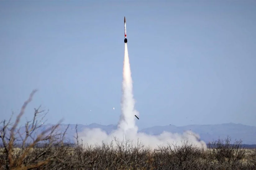 The University of Southern California's undergraduate rocket team set an altitude record for student-built rockets. Their next step is to launch a rocket across the boundary of Outer Space. Credit: Megan Frisk