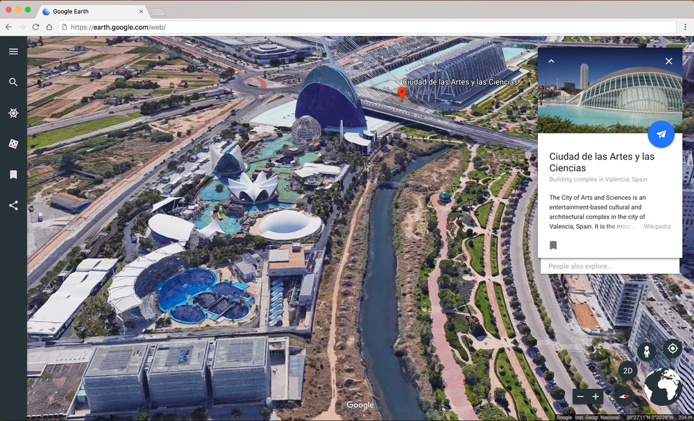 You can explore Earth in more detail than ever before with Google Earth. Credit: Google
