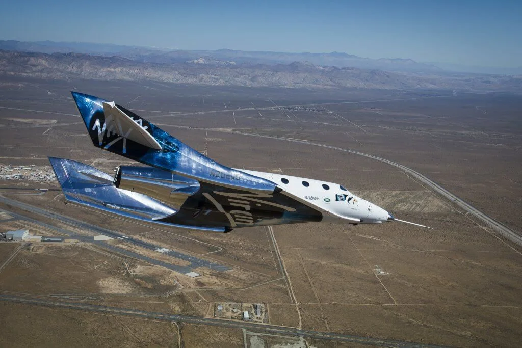 SpaceShipTwo continues its unpowered flight tests. Credit: Virgin Galactic