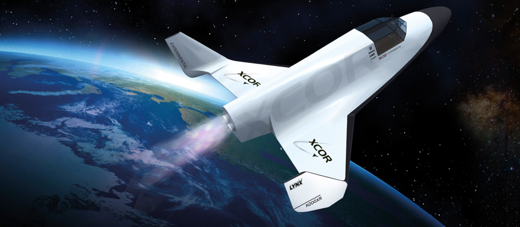 The all-but-defunct XCOR Aerospace once promised to fly citizen astronauts into space on its Lynx rocketplane. Credit: XCOR Aerospace