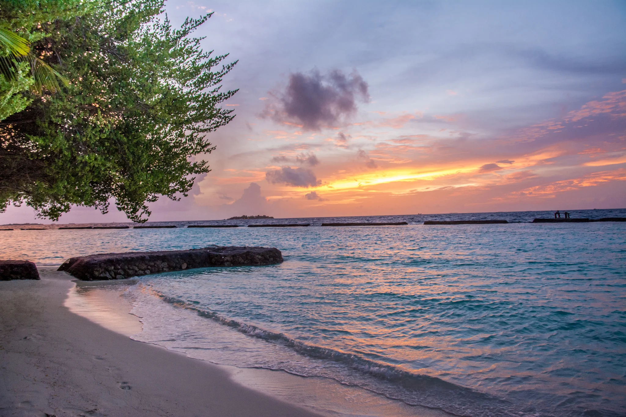 Sunset On the Beach