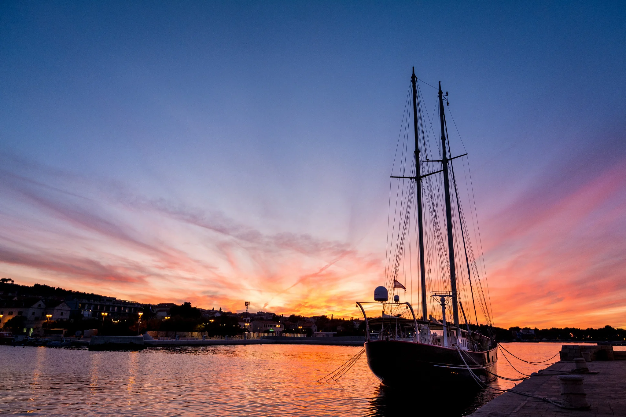 Sunset On the Docks