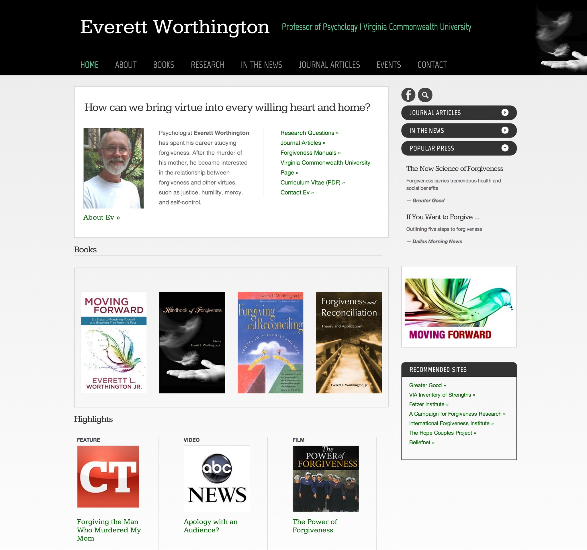 Visit Everett's ScienceSite