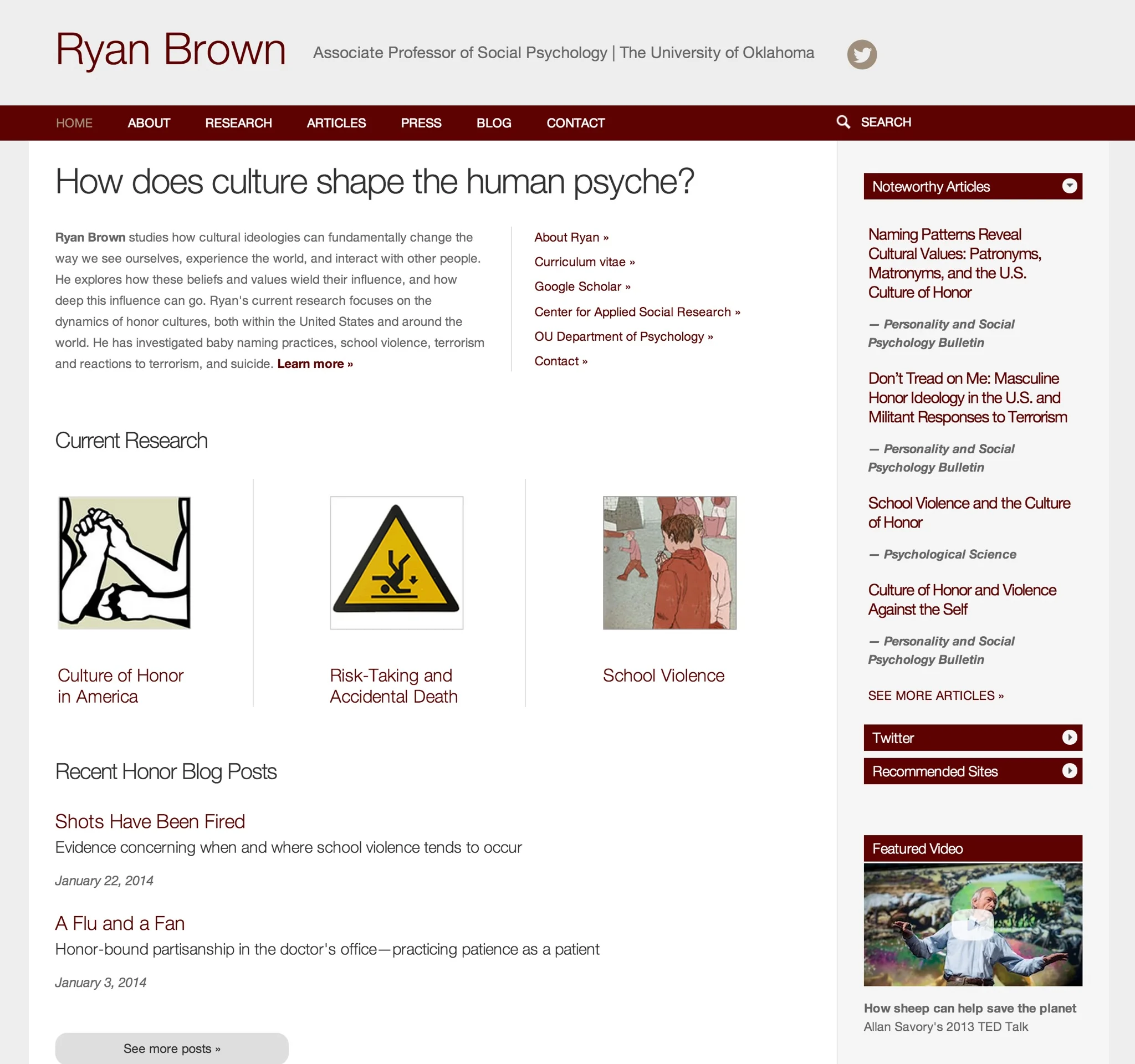 Visit Ryan's ScienceSite