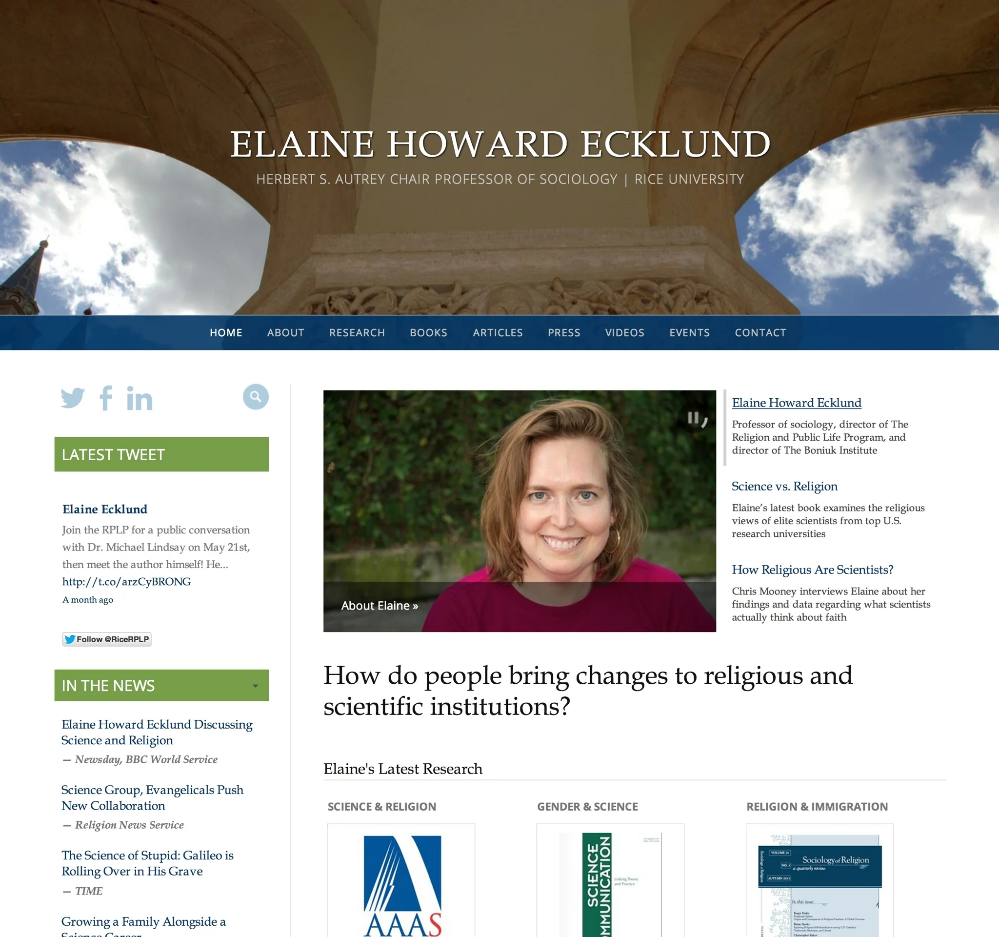 Visit Elaine's ScienceSite
