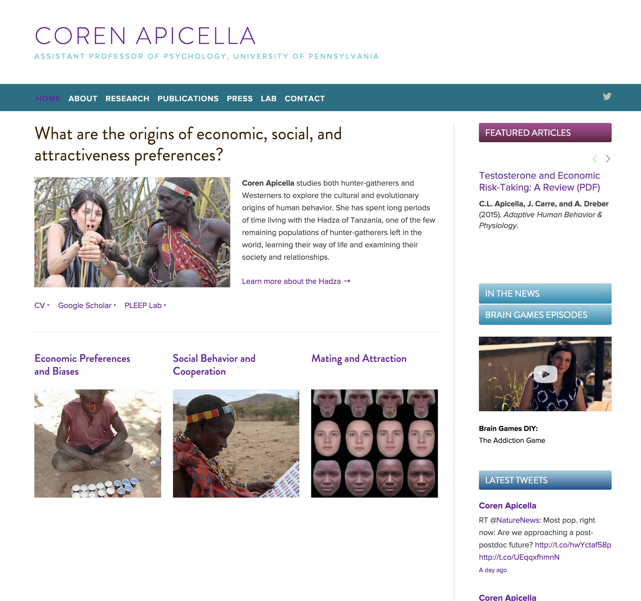 Visit Coren's ScienceSite