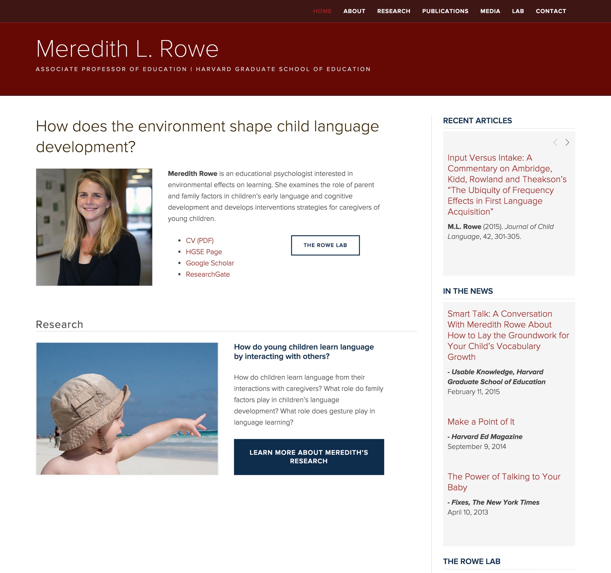 Visit Meredith's Science Site