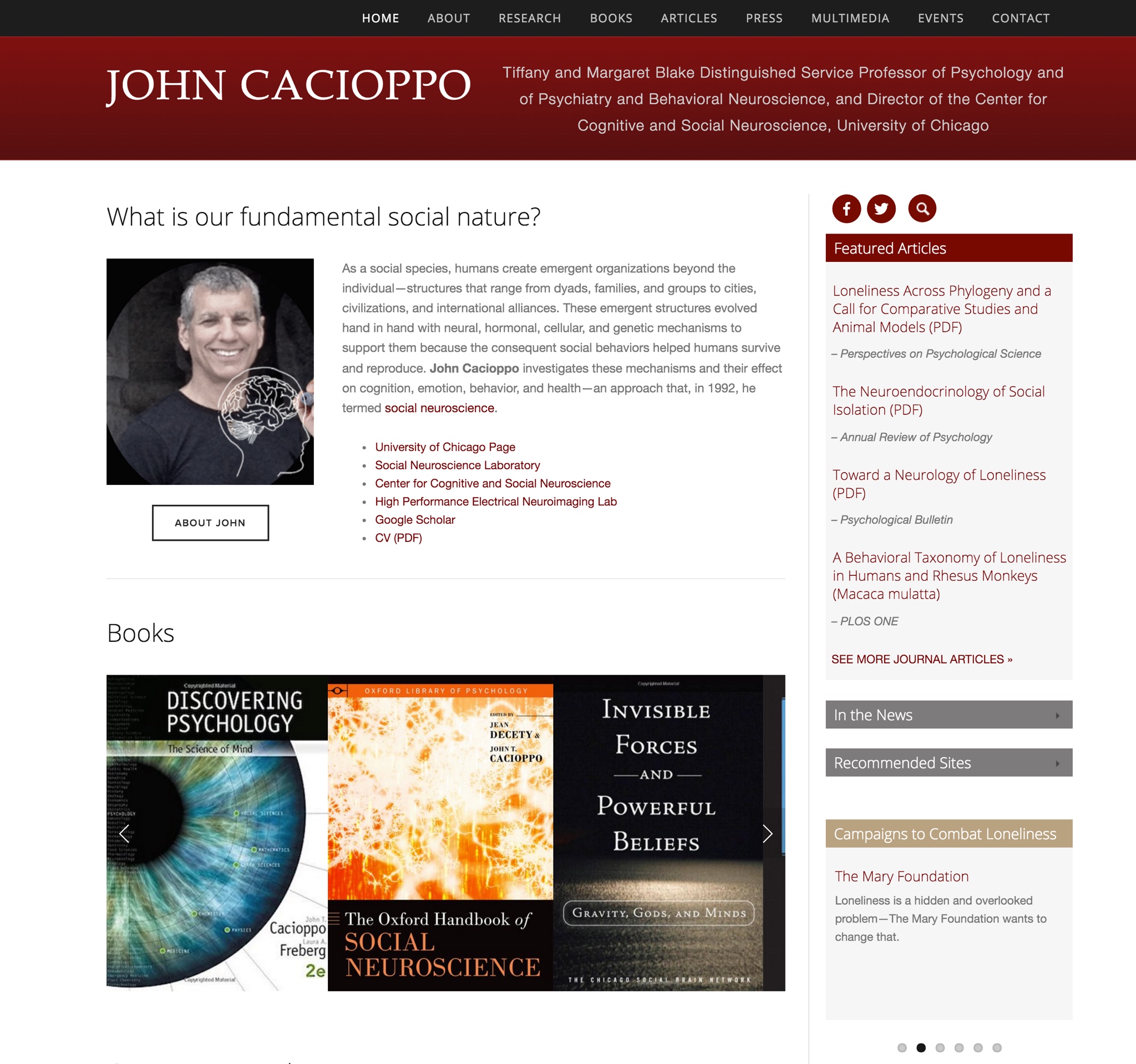 Visit John's ScienceSite