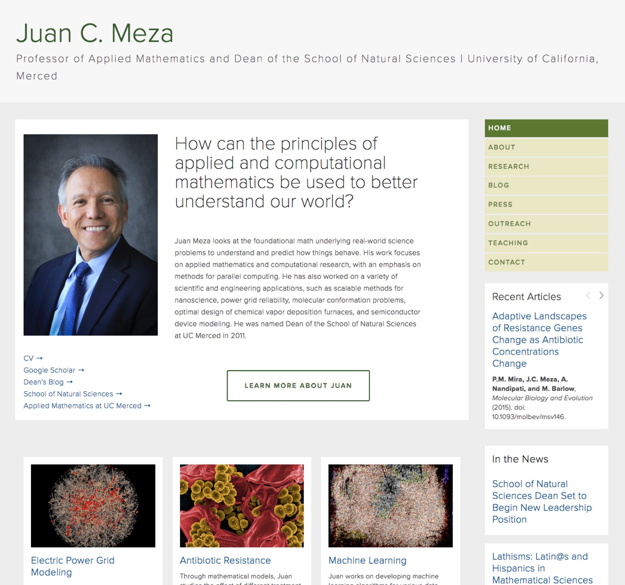 Visit Juan's ScienceSite