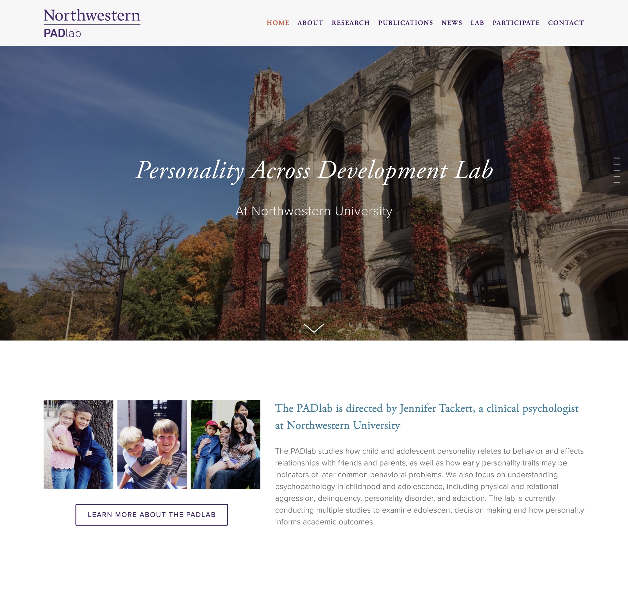 Visit the PADlab ScienceSite