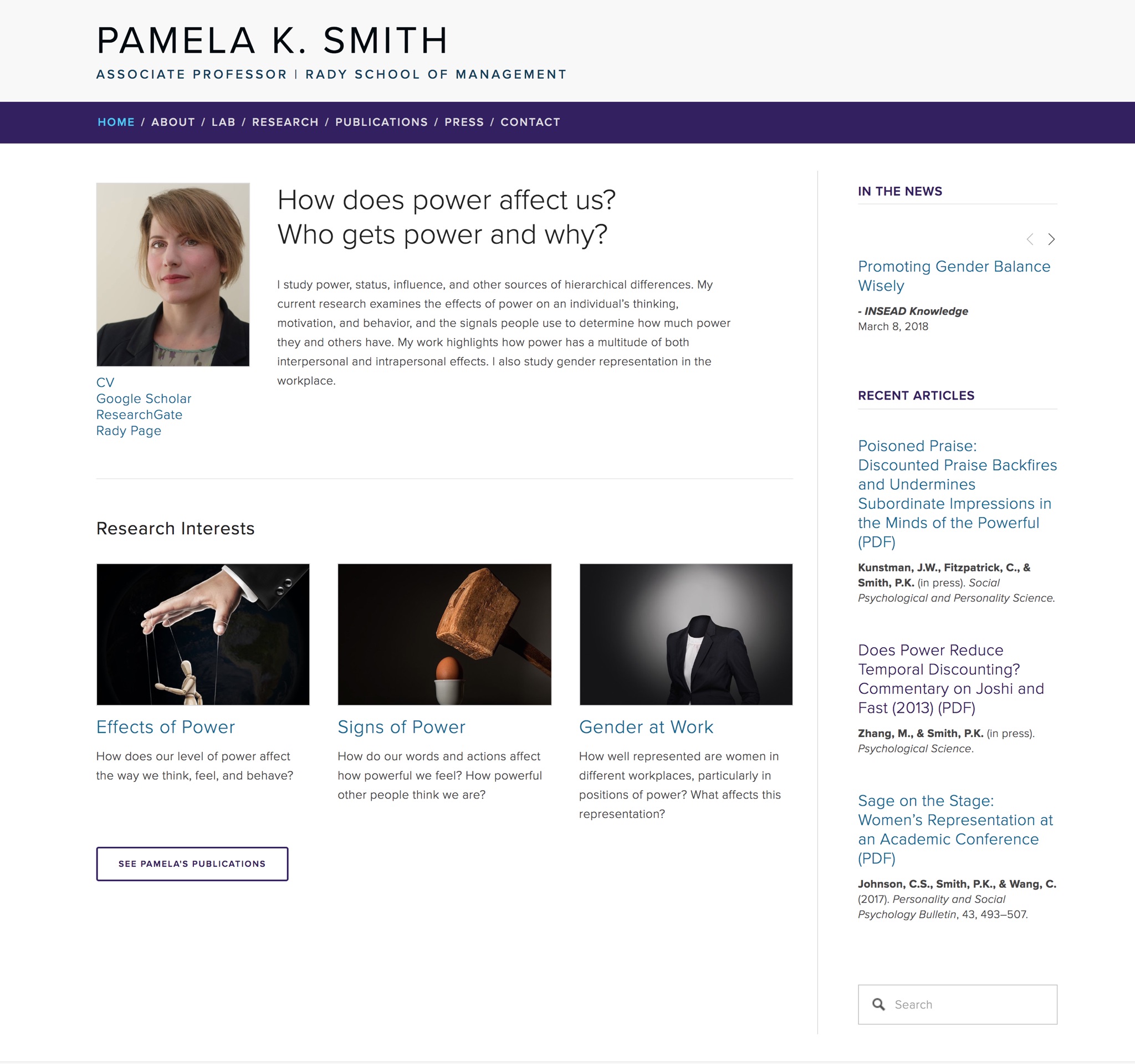 Visit Pamela’s ScienceSite