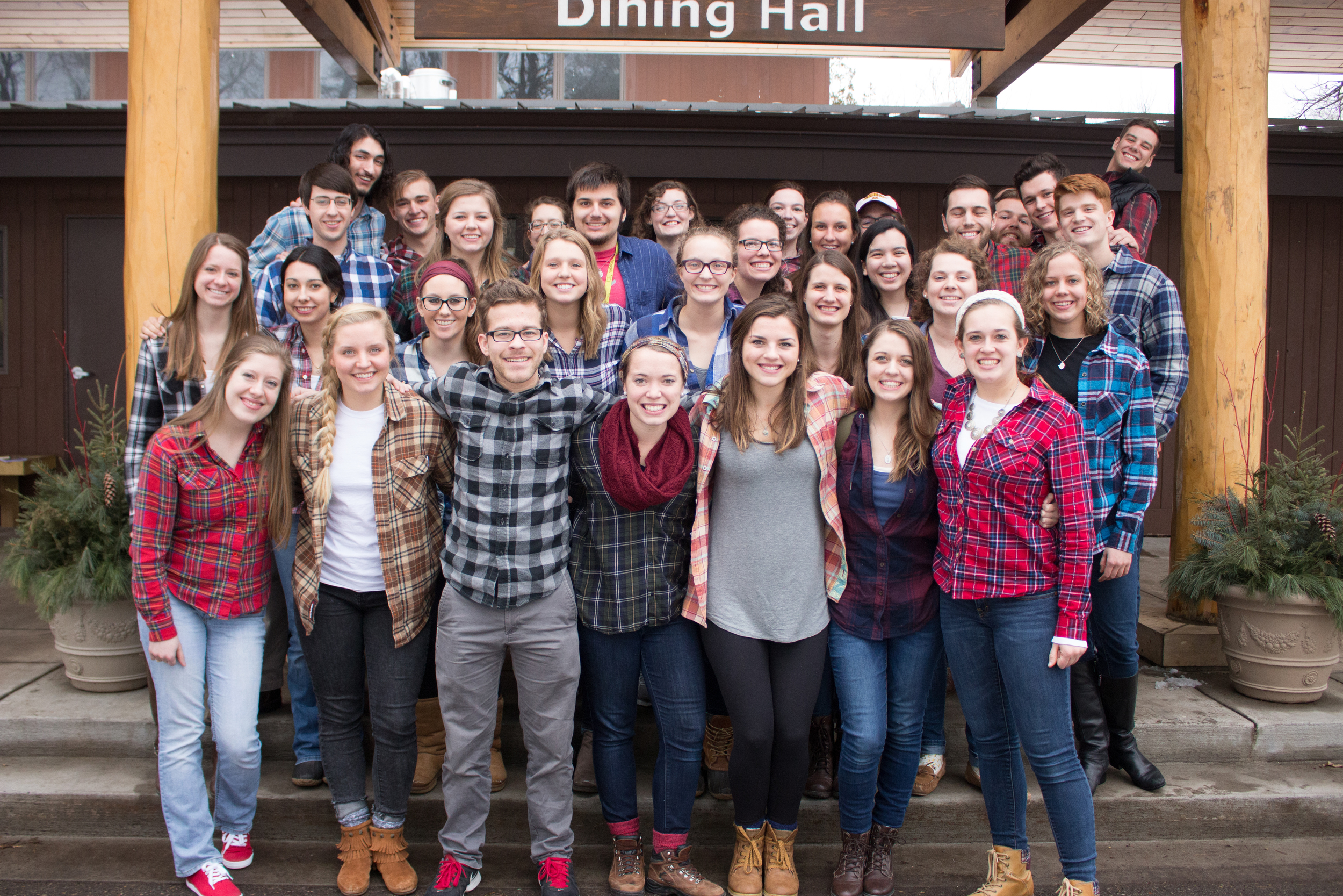 WE REALIZED "fAN INTO FLAME" COULD ALSO BE "fLANNEL INTO FLAME"