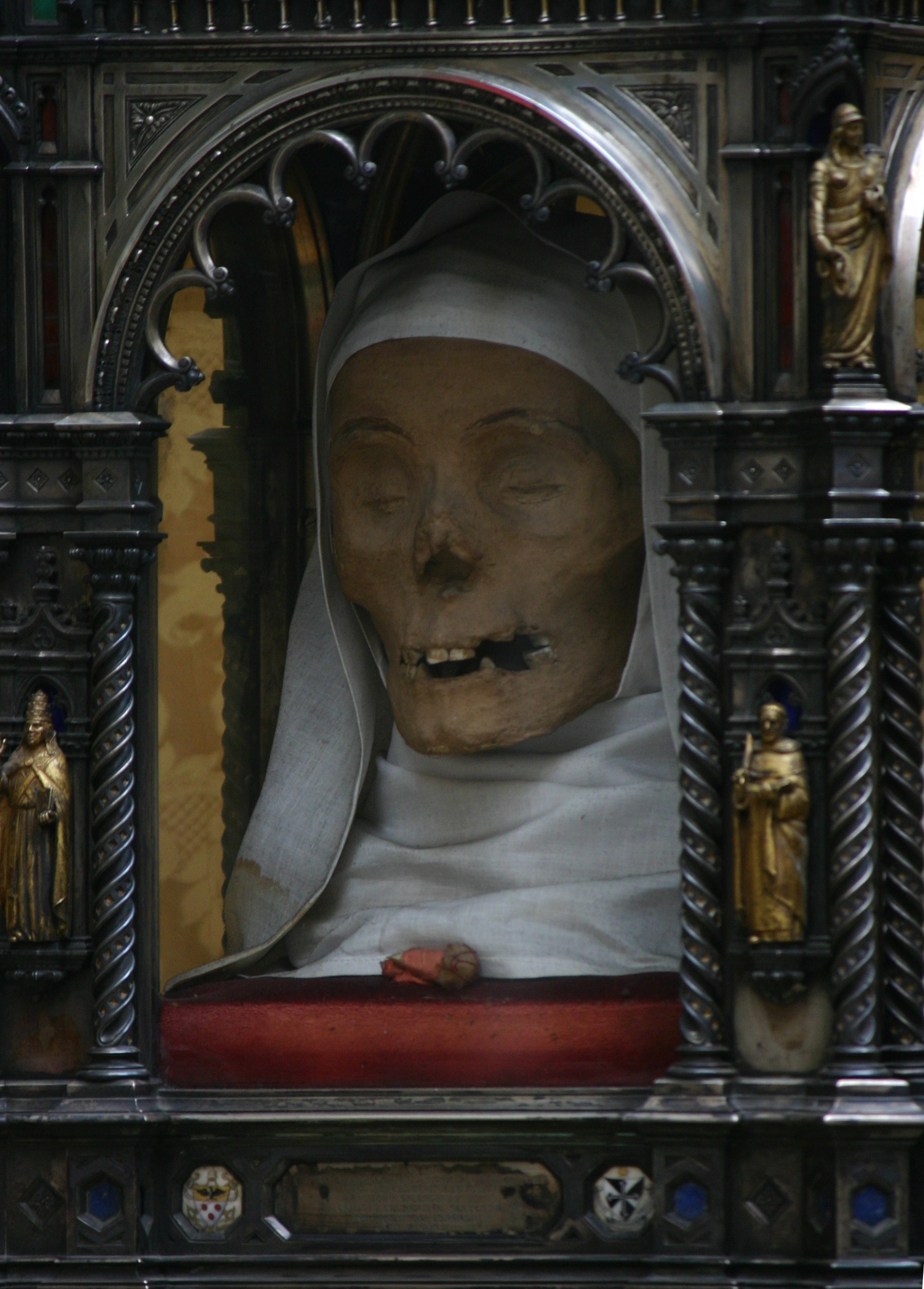 The head of Saint Catherine of Siena