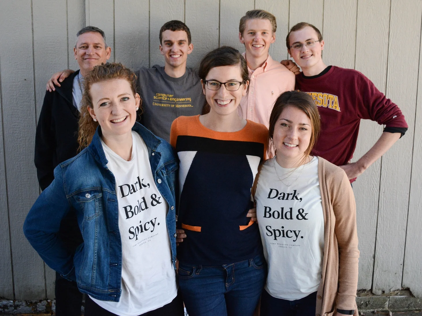 Shupe (front left) and the rest of the Fall Retreat planning team